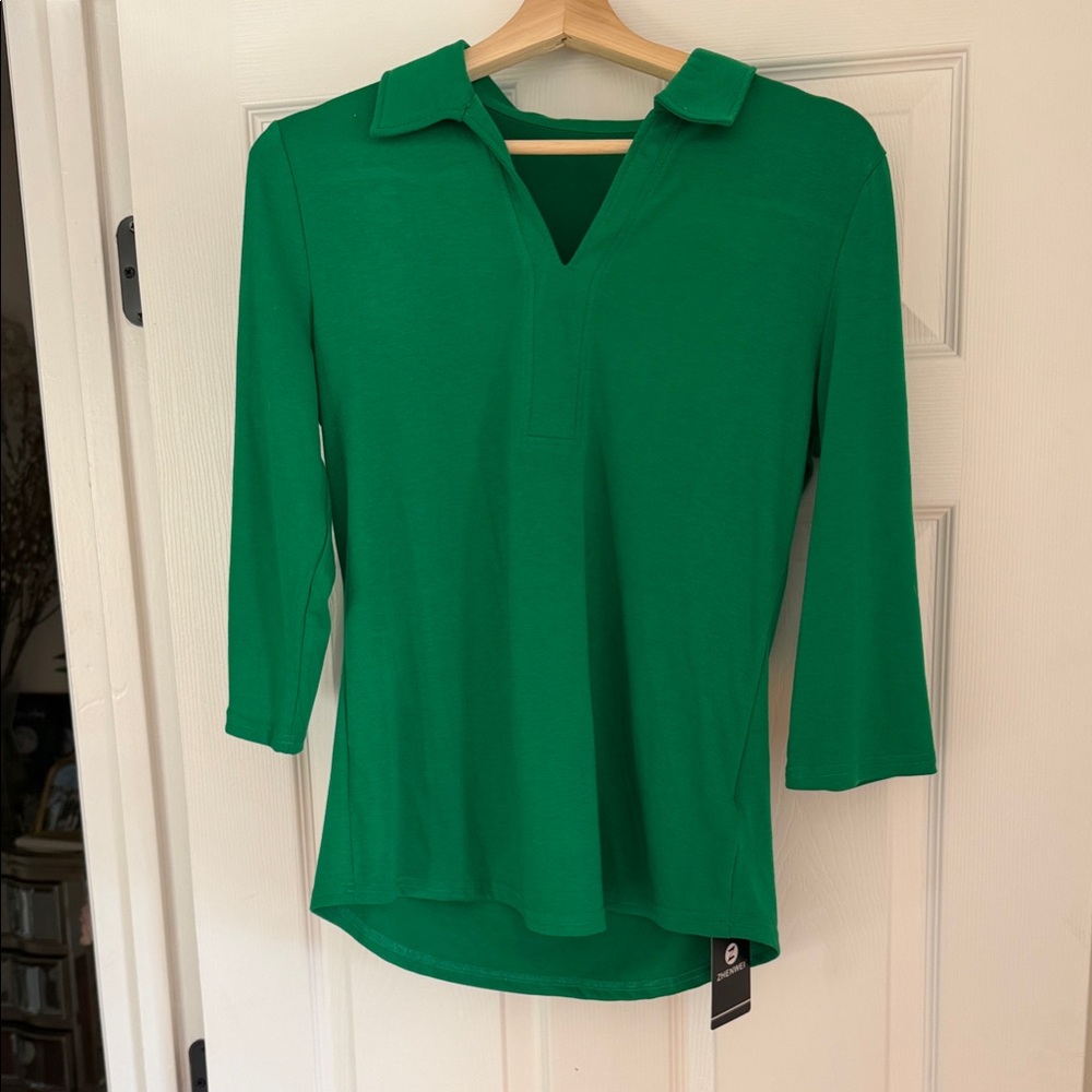 Vibrant Green Women's Blouse